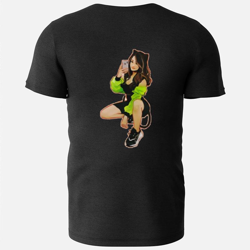 Pokimane In The Cat Suit Youtuber T-Shirts