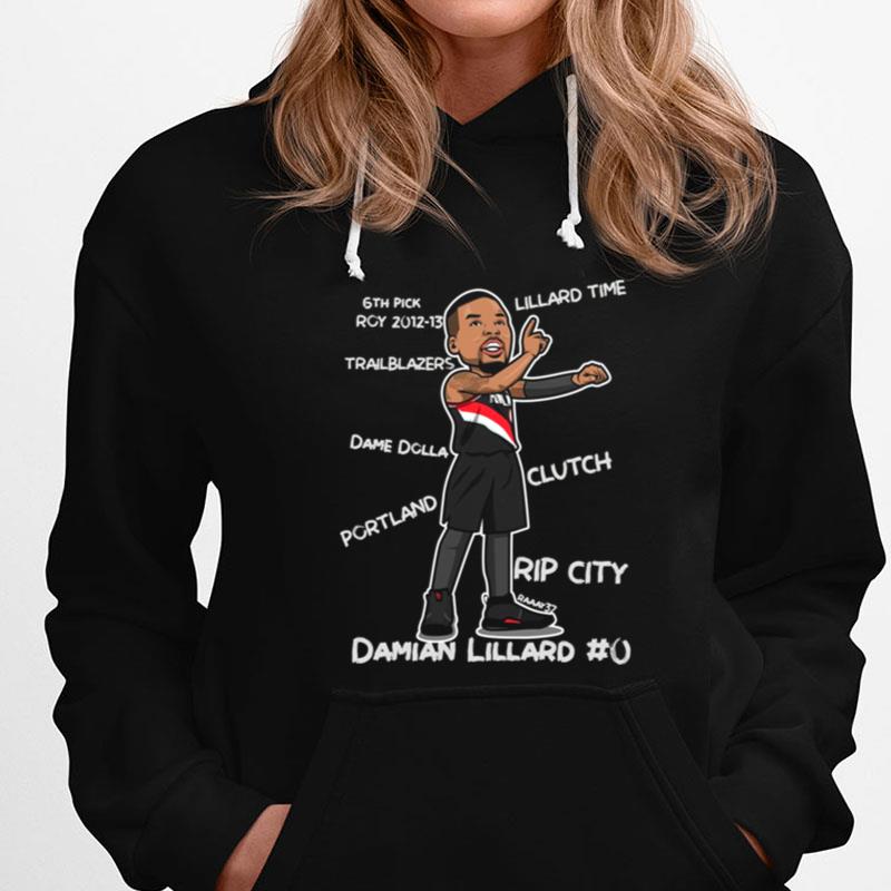 Portland Clutch Rip City Damian Lillard T-Shirts