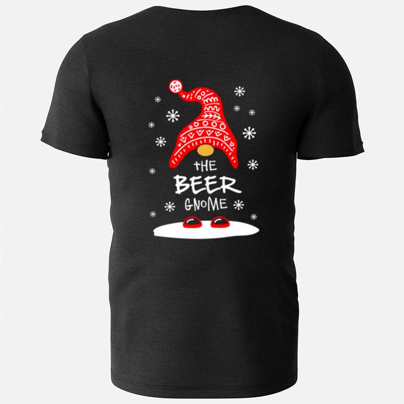 Red Hat The Beer Gnome Christmas Gnome Santa's T-Shirts