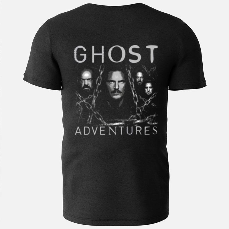 Retro Vintage Ghost Adventures Stuck In Chain T-Shirts