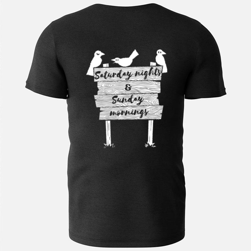 Saturday Nights And Sunday Mornings Counting Crows Band T-Shirts
