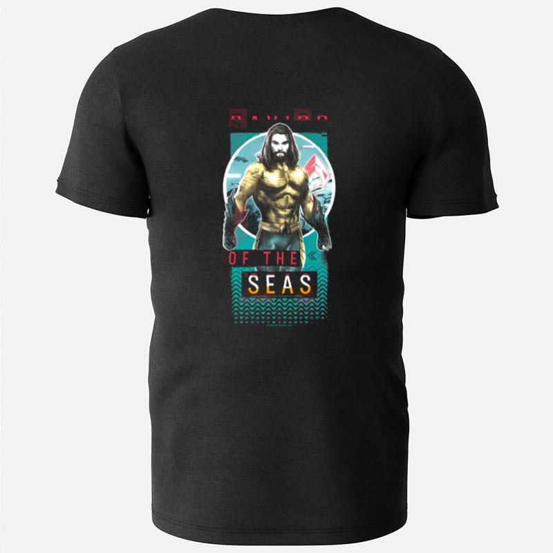 Savior Of The Seas Modernist Graphic Aquaman T-Shirts