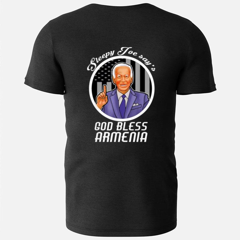 Sleepy Joe Biden Say's God Bless Armenia T-Shirts