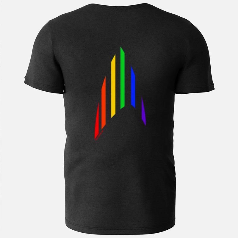 Star Trek Pride Rainbow T-Shirts