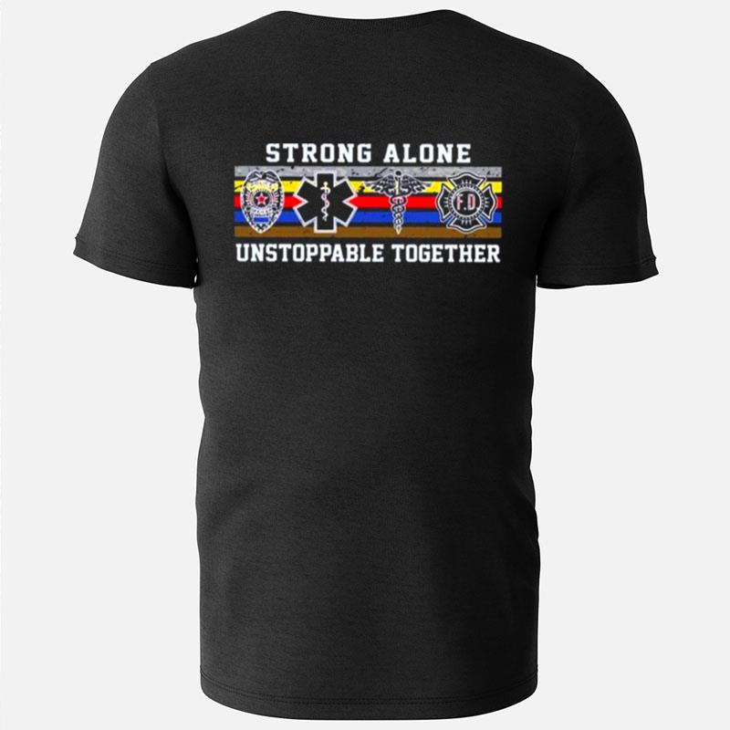Strong Alone Unstoppable Together Vintage T-Shirts
