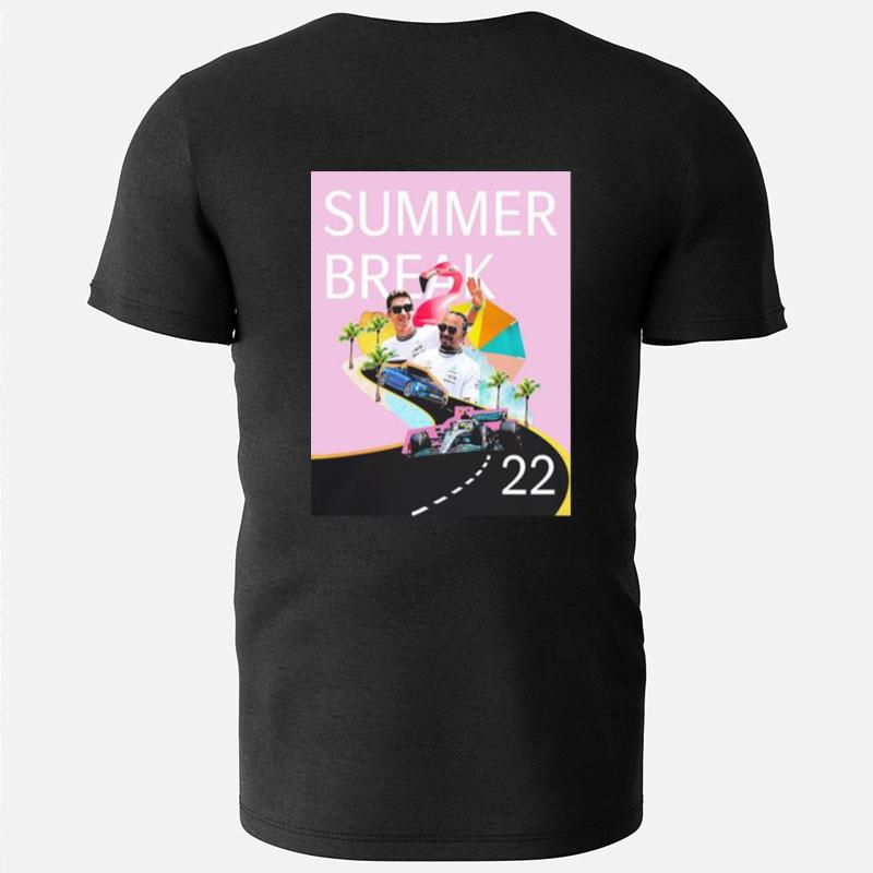 Summer Break Art By Mercedes Amg Petronas F1 Team T-Shirts