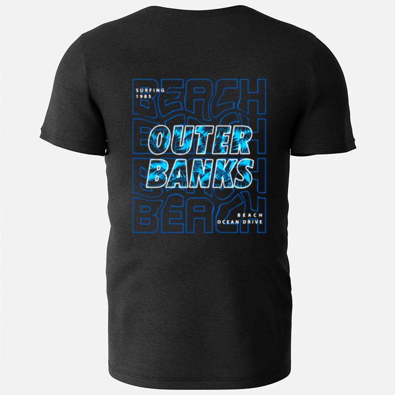 Surfing 1985 Outer Banks Beach Party T-Shirts