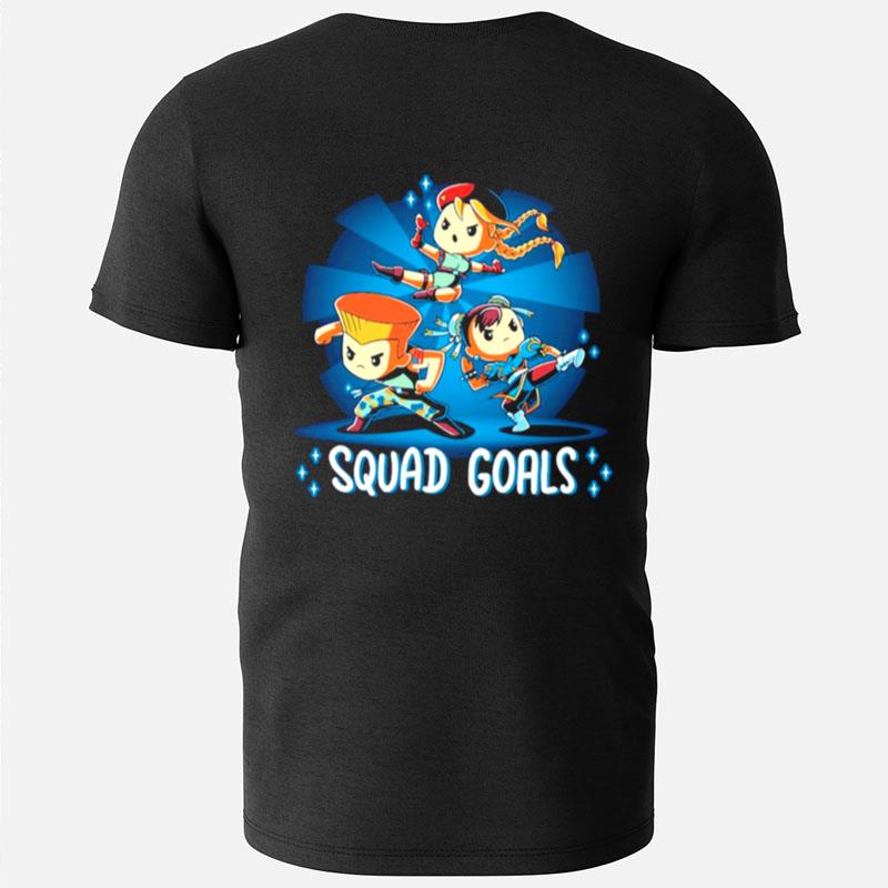 Teeturtle Capcom Squad Goals T-Shirts