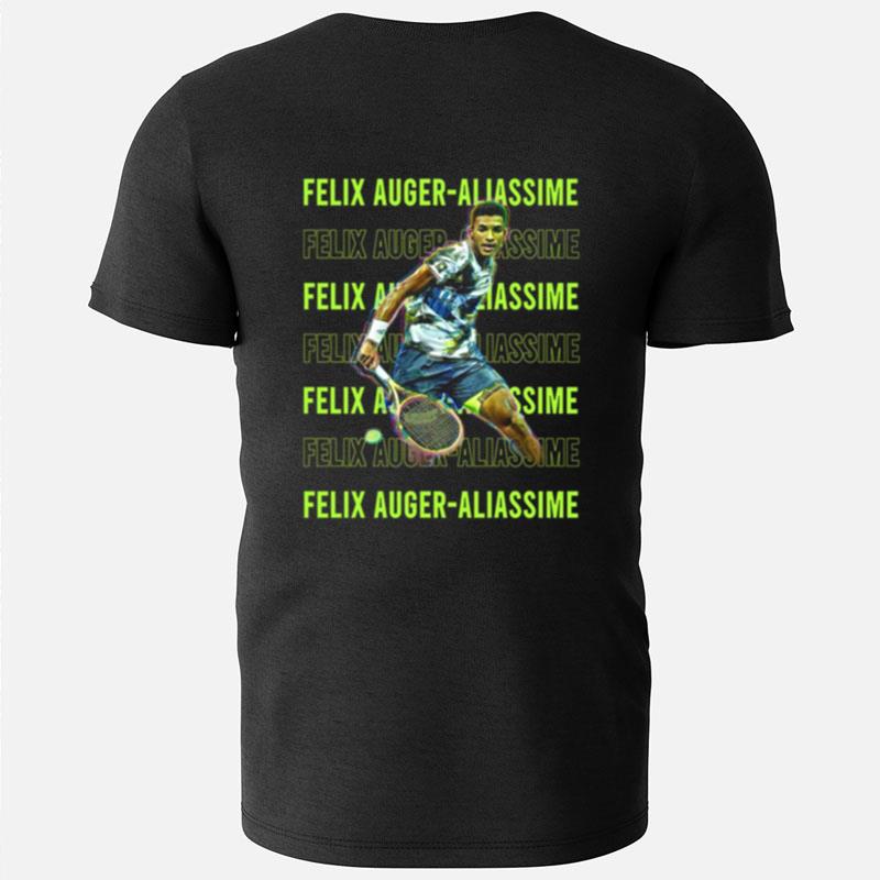 Tennis Slice Canada Tennis Felix Auger Aliassime Name T-Shirts
