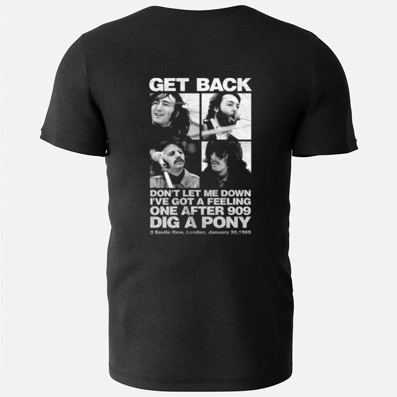 The Beatles 3 Savile Row T-Shirts
