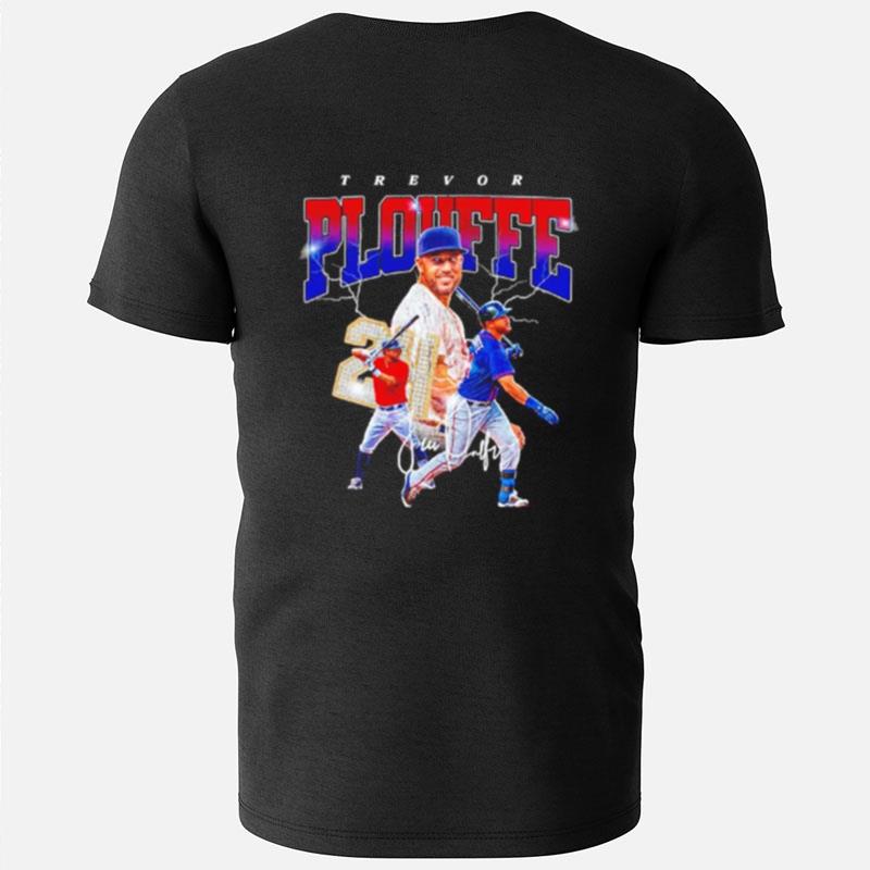 Trevor Plouffe Minnesota Twins Signatures Series T-Shirts