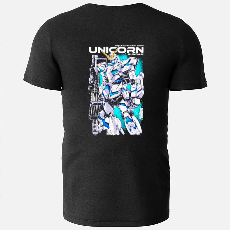 Unicorn Gundam Rx 0 Full Armor T-Shirts