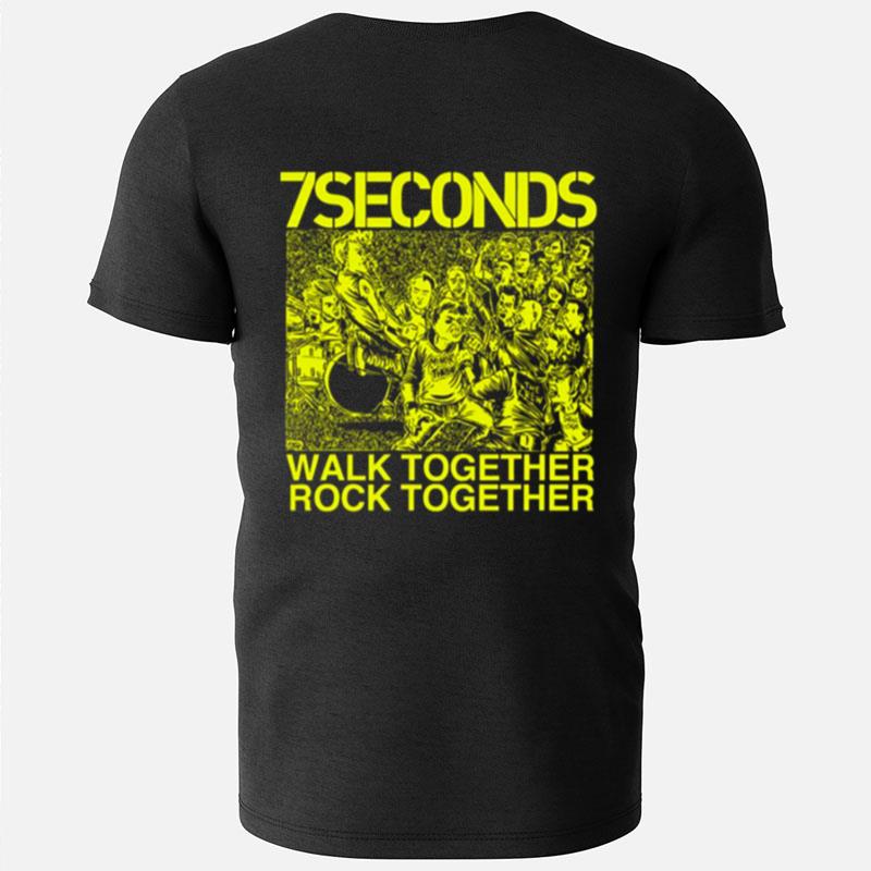 Walk Together Rock Together Band 7 Seconds T-Shirts