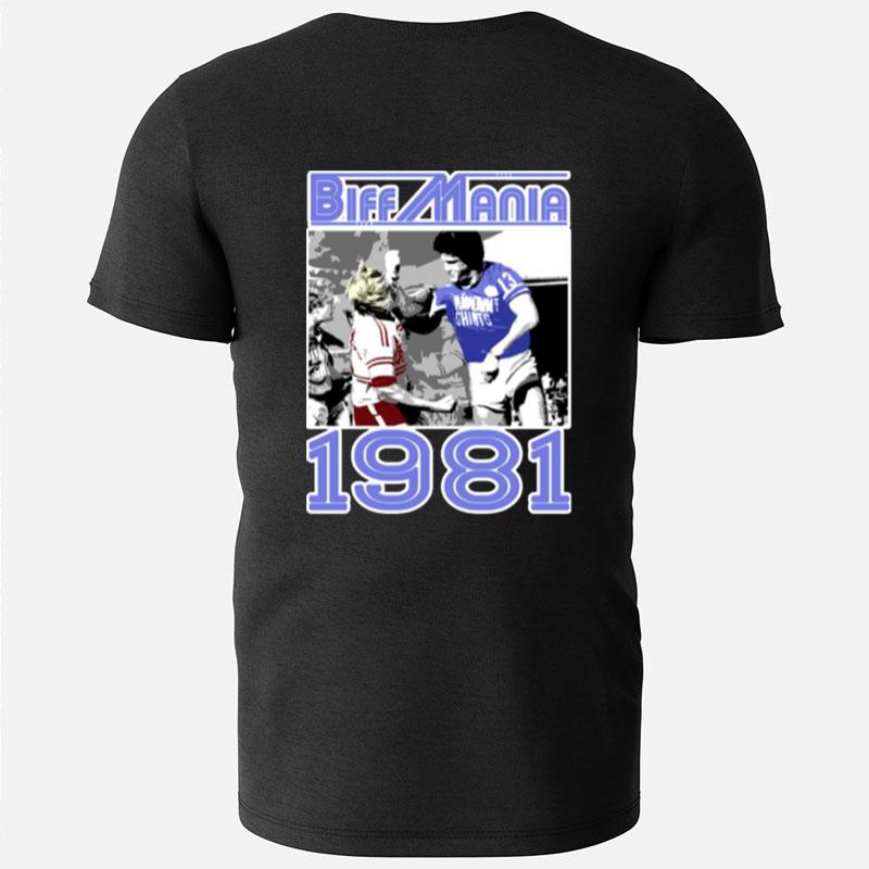 Biff Mania 1981 Rugby T-Shirts