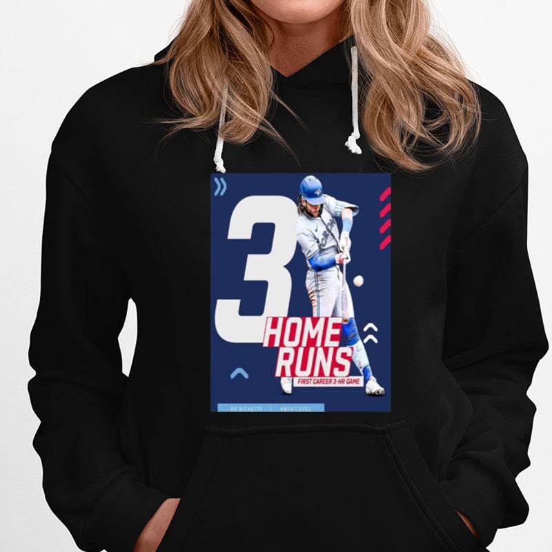 Bo Bichette 3 Home Runs First Career 3 Hr Game For Toronto Blue Jays Essential T-Shirts