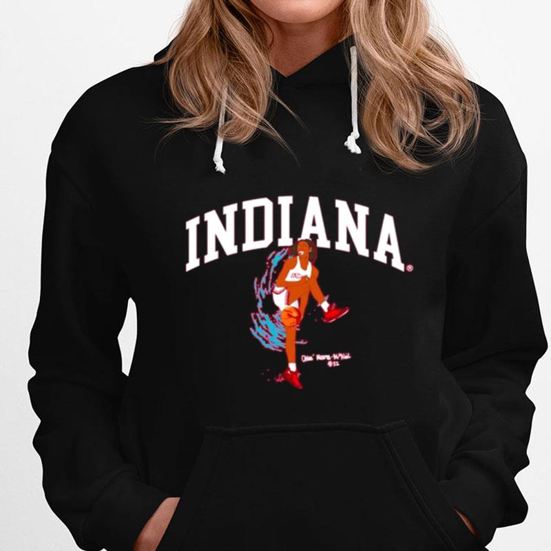 Chloe Moore Mcneil Indiana Hoosiers Women's Basketball T-Shirts