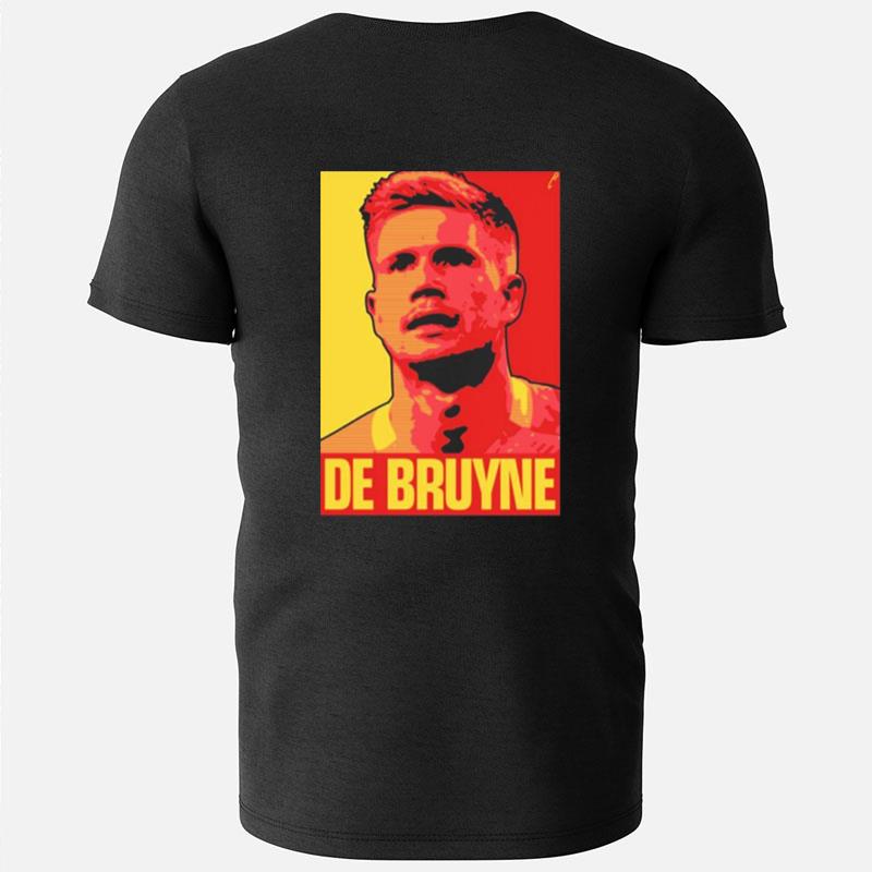 Colored Graphic De Bruyne Belgium T-Shirts