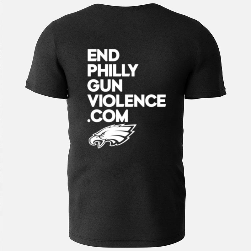 Eagles Cheerleaders End Philly Gun Violence Com Philadelphia Eagles T-Shirts