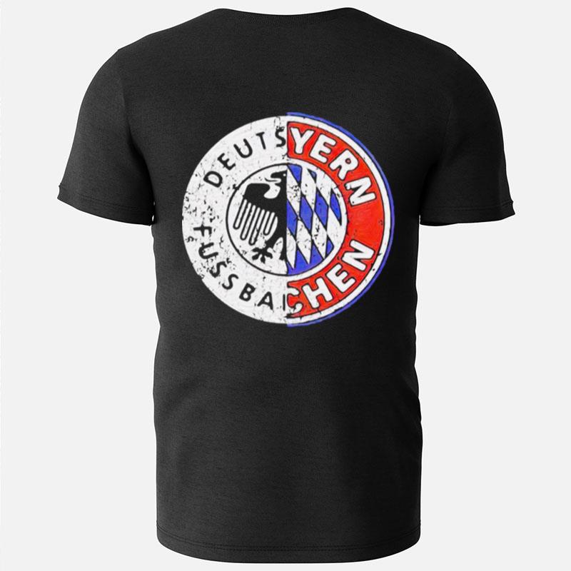 Fc Bayern Munich Riding For Both T-Shirts