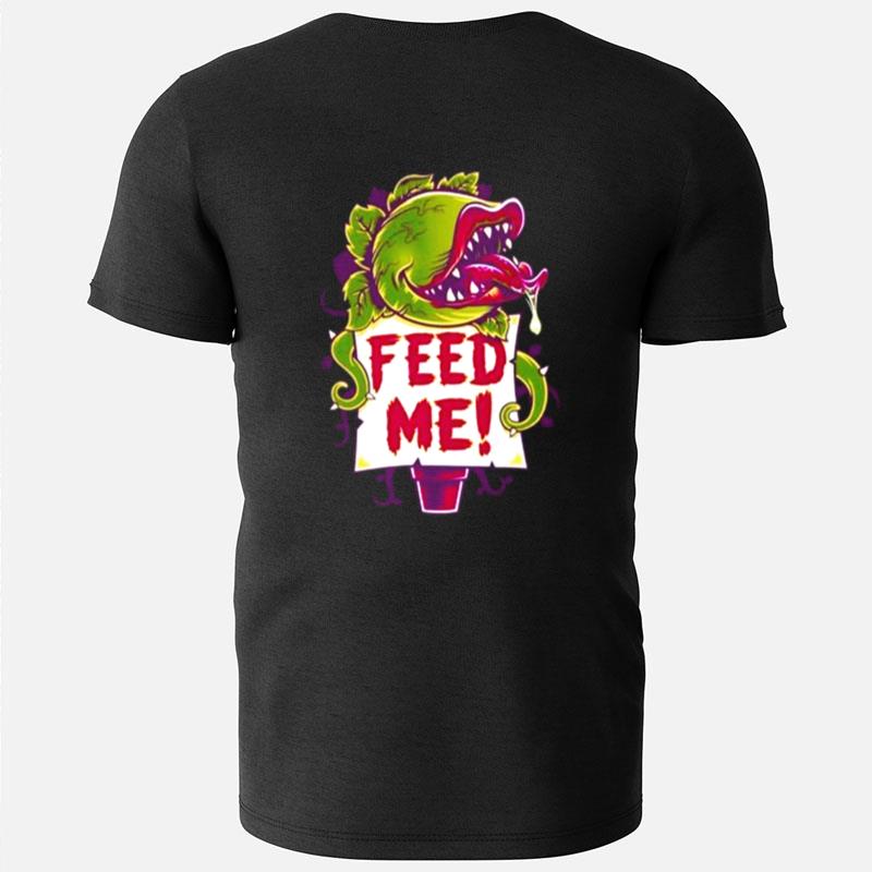 Feed Me Creepy Cute Audrey Plant Spooky Horror Musical Kawaii Cartoon Venus Flytrap Halloween Plan T-Shirts