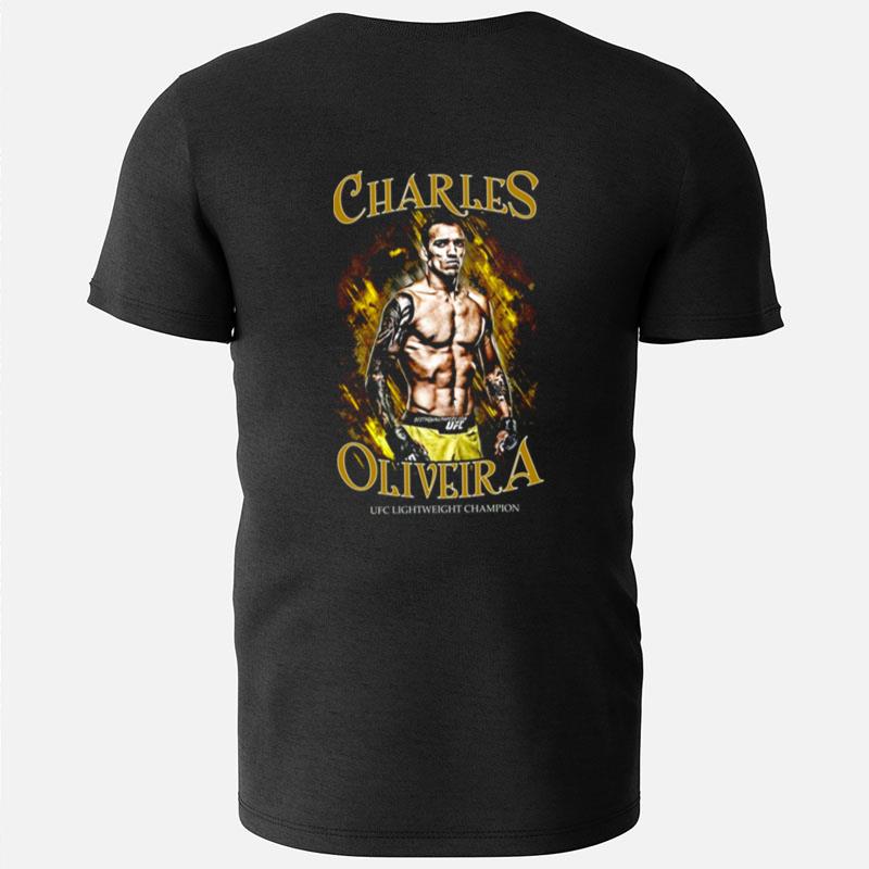 Gold Design Charles Oliveira Gold Team T-Shirts