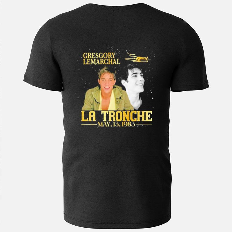 Gregory Lemarchal La Tronche May 13 1983 Signature T-Shirts
