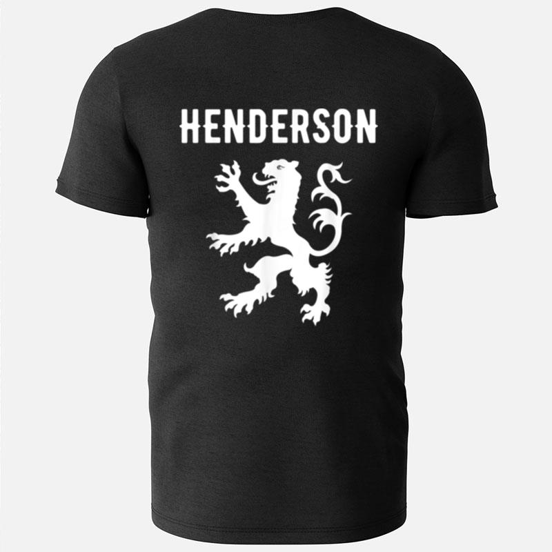 Henderson Clan Scottish Family Name Scotland Heraldry T-Shirts