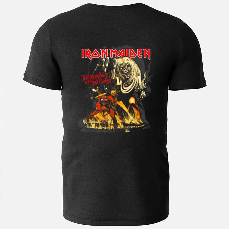Iron Maiden Number Of The Beast Graphic T-Shirts