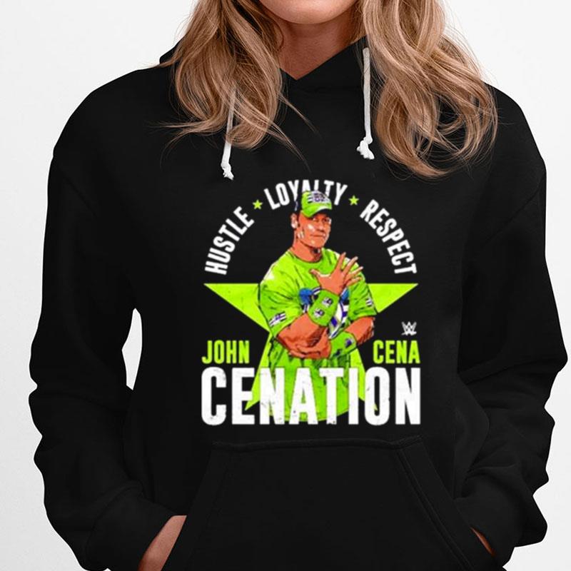 John Cena Hustle Loyalty Respect Cenation T-Shirts