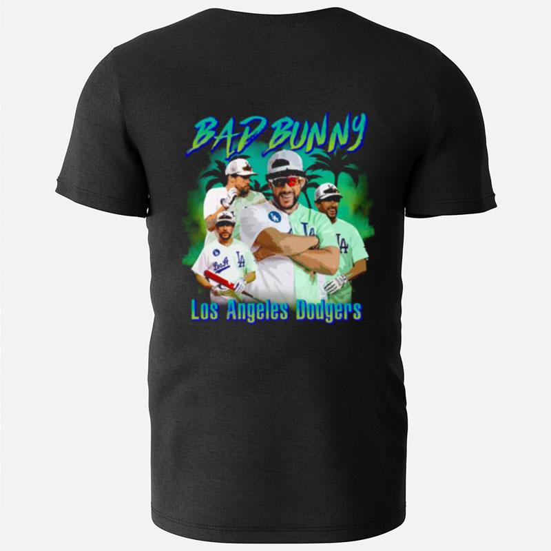 La Los Angeles Dodgers Bad Bunny Dodgers T-Shirts