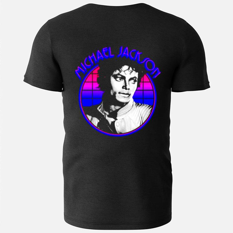 Michael Jackson Circle Photo T-Shirts