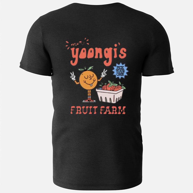 Min Yoongi's Fruit Farm T-Shirts