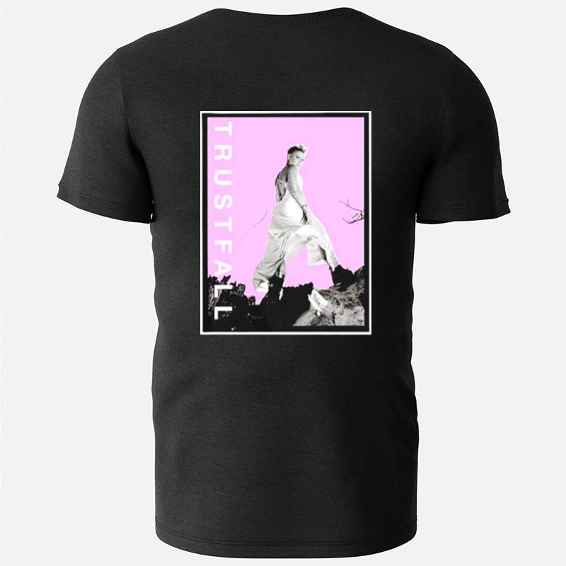 Pink Alecia Trustfall T-Shirts