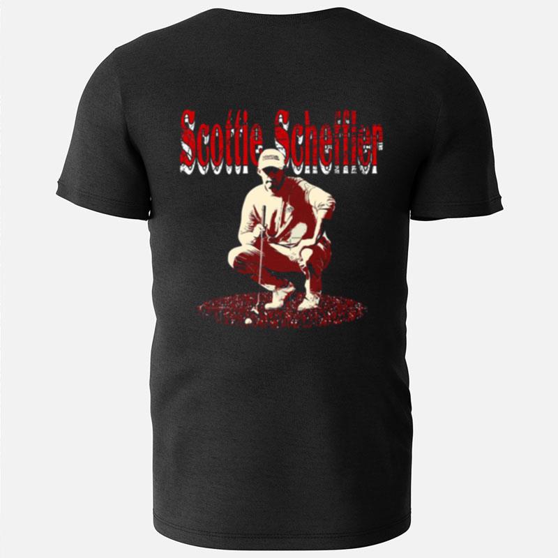 Pro Golfer Scottie Scheffler Vintage T-Shirts