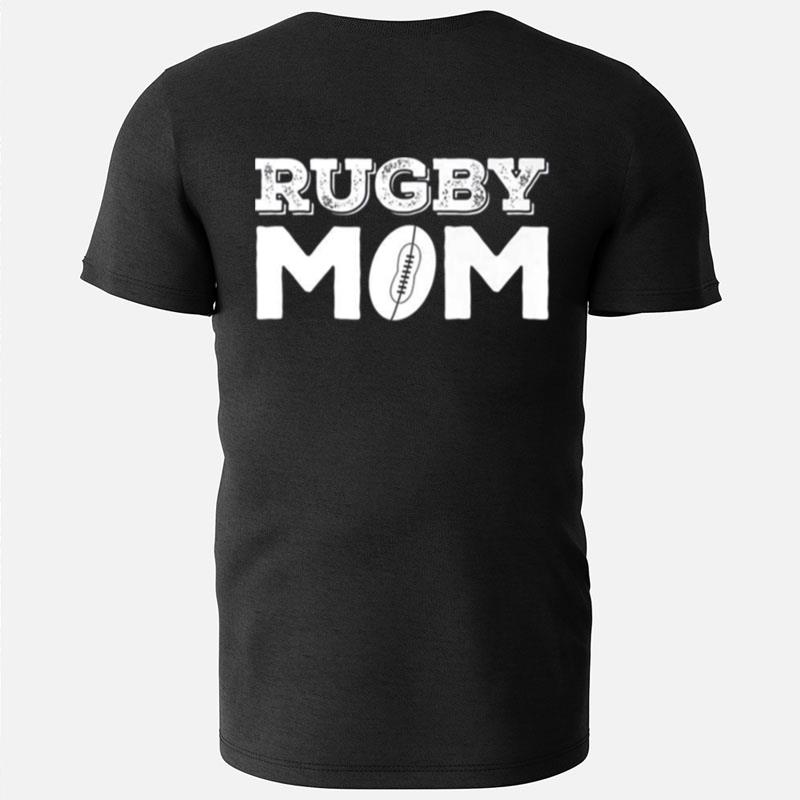 Rugby Mom Vintage Rugby Ball T-Shirts