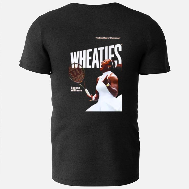 Serena Williams Wheaties Tennis Player T-Shirts