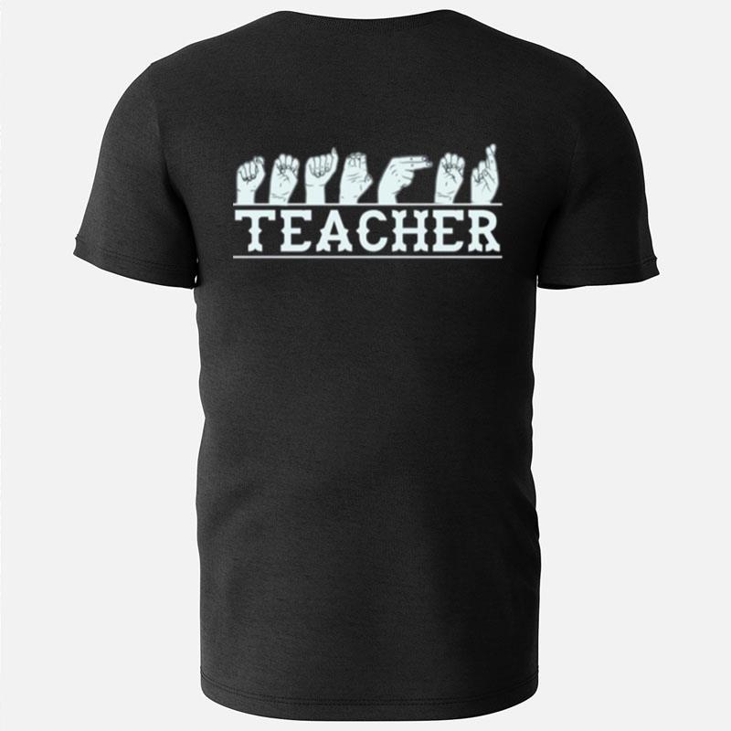 Sign Language Teacher Asl Conversation T-Shirts