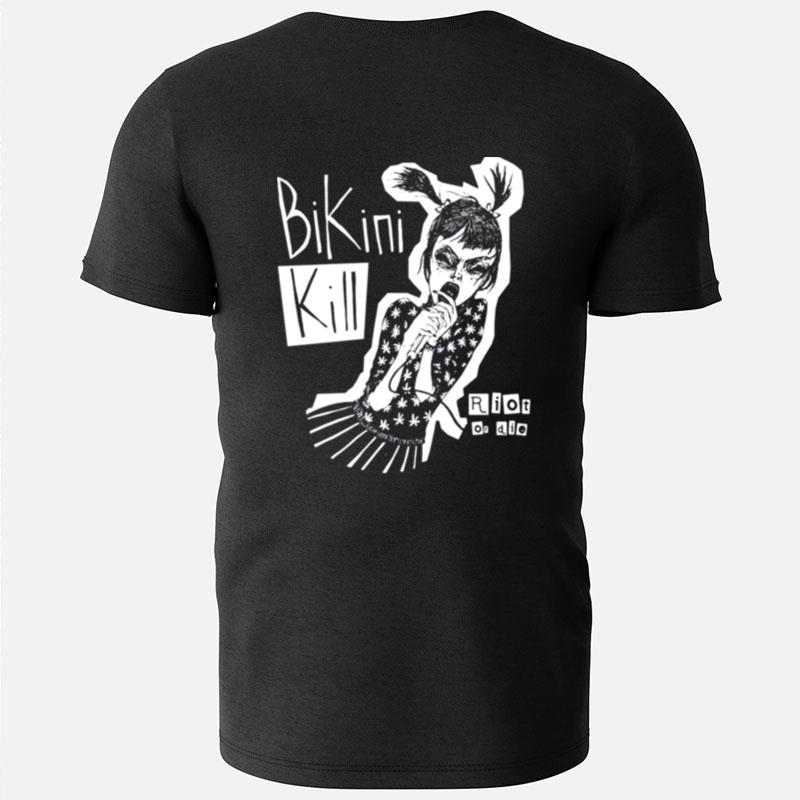 Suck My Left One Bikini Kill Band Punk T-Shirts