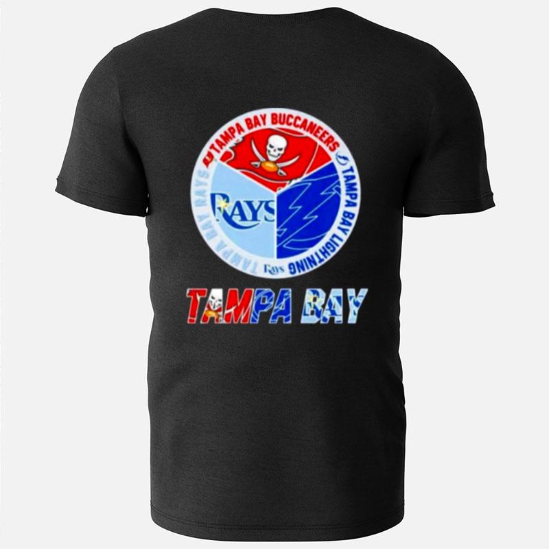 Tampa Bay Sports Rays Buccaneers And Lightning T-Shirts