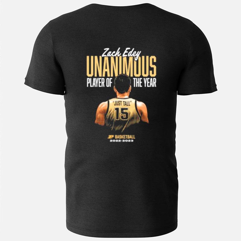 The Purdue Zach Edey Player Of The Year T-Shirts
