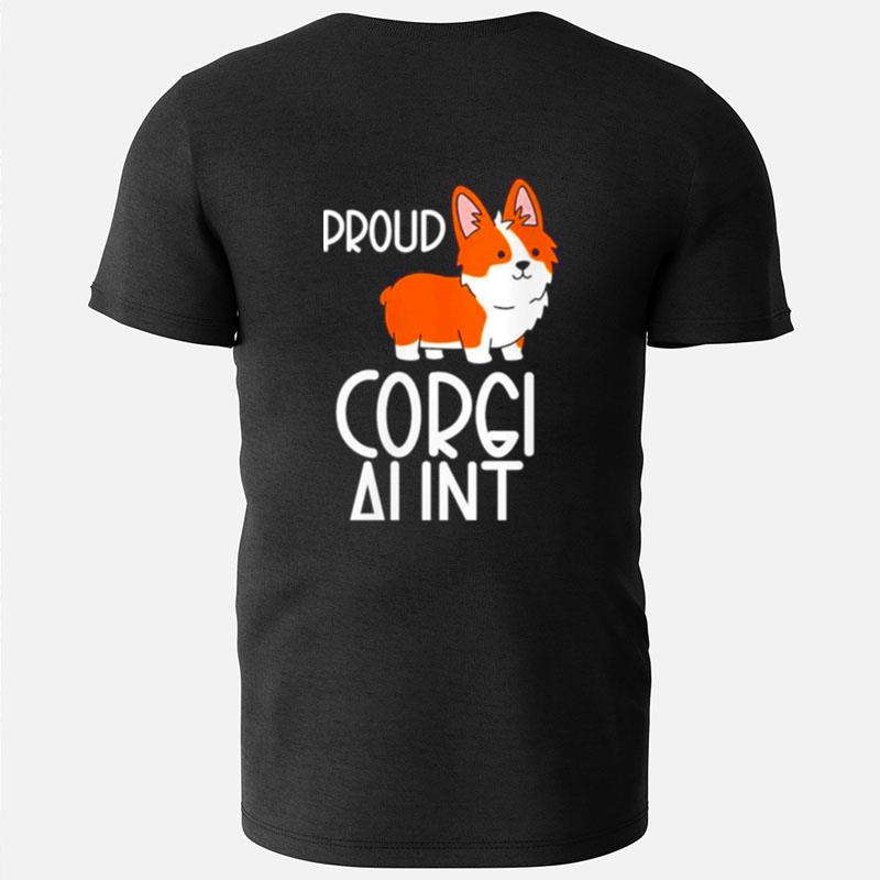 Wo Proud Corgi Aunt Pembroke Welsh Corgi T-Shirts